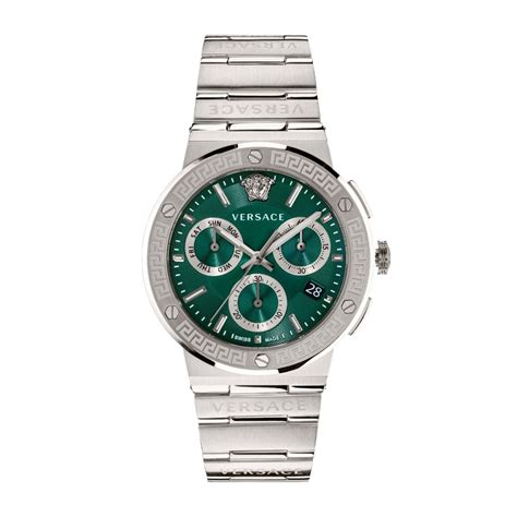 versace watch men green